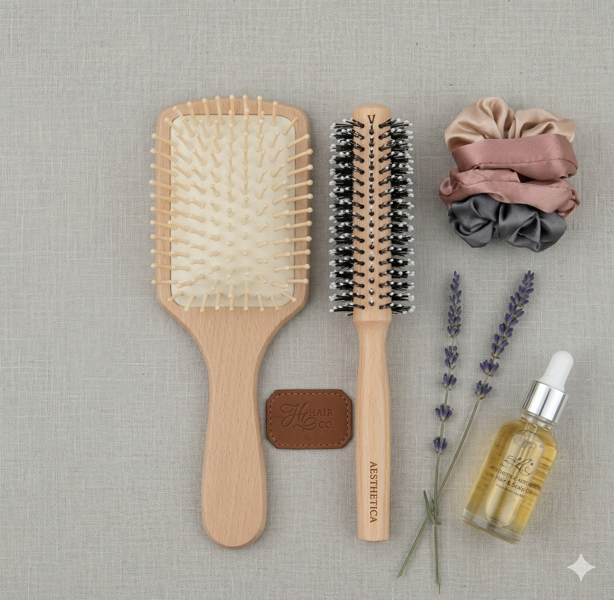 Q.H - Professional Hair Brush Set