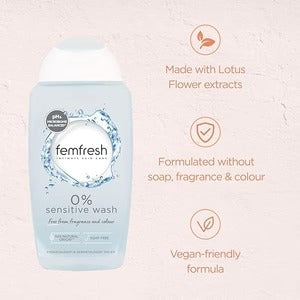 Femfresh - 0% Sensitive Intimate Wash